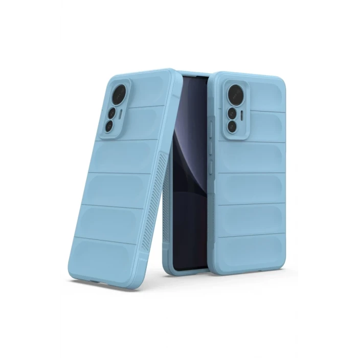 Newface Xiaomi Mi 12 Lite Kılıf Optimum Silikon - Sky Blue
