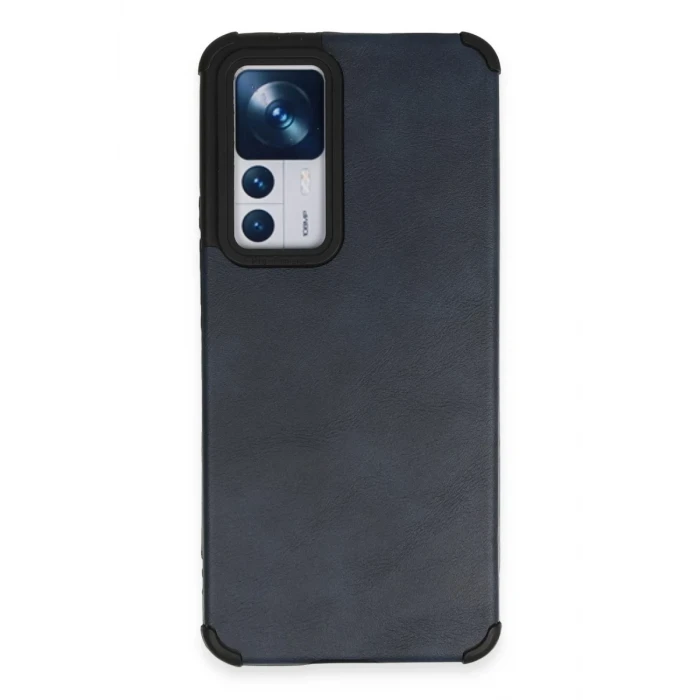 Newface Xiaomi Mi 12T Kılıf Loop Deri Silikon - Lacivert