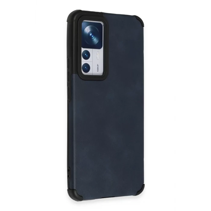 Newface Xiaomi Mi 12T Kılıf Loop Deri Silikon - Lacivert