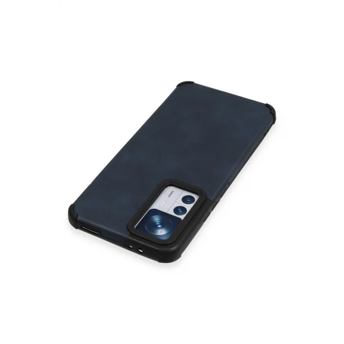 Newface Xiaomi Mi 12T Kılıf Loop Deri Silikon - Lacivert