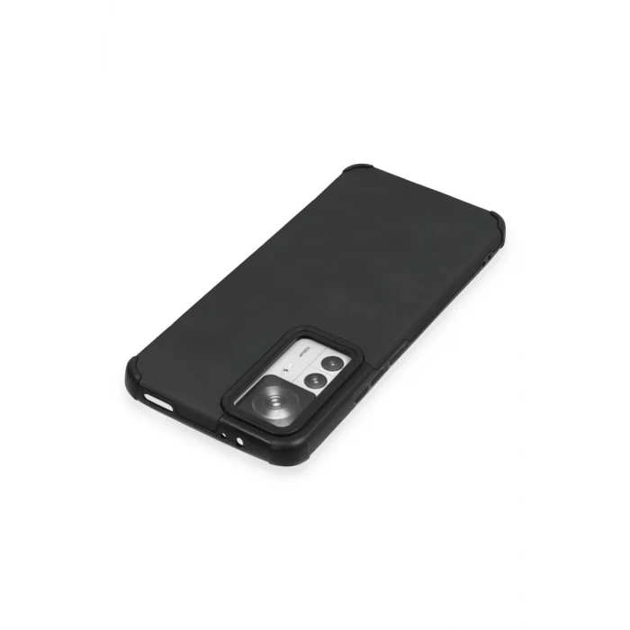 Newface Xiaomi Mi 12T Kılıf Loop Deri Silikon - Siyah