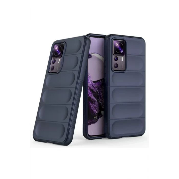 Newface Xiaomi Mi 12T Pro Kılıf Optimum Silikon - Lacivert