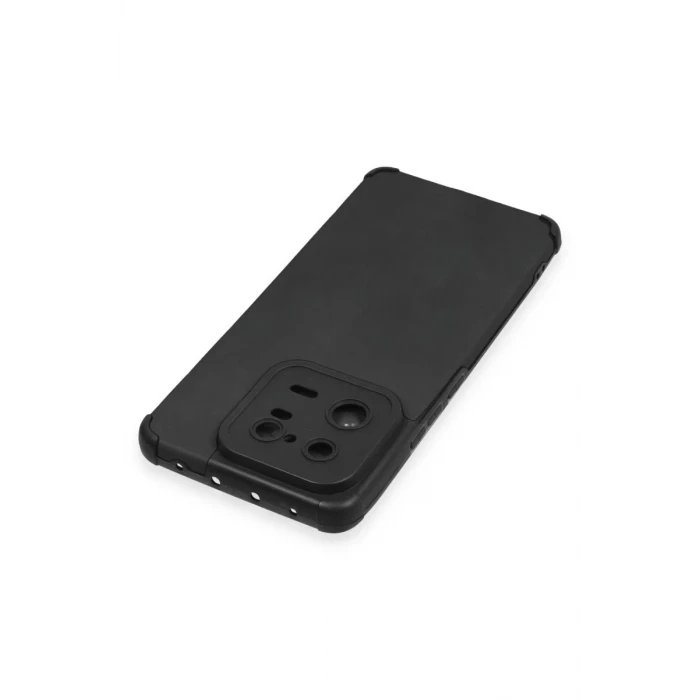 Newface Xiaomi Mi 13 Pro Kılıf Loop Deri Silikon - Siyah