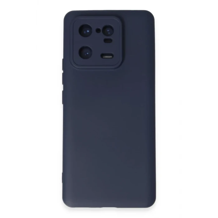 Newface Xiaomi Mi 13 Pro Kılıf Nano içi Kadife Silikon - Lacivert