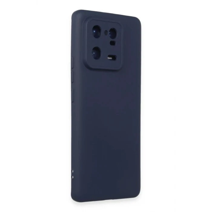 Newface Xiaomi Mi 13 Pro Kılıf Nano içi Kadife Silikon - Lacivert