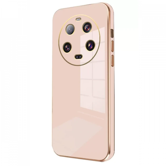 Newface Xiaomi Mi 14 Ultra Kılıf Volet Silikon - Pembe