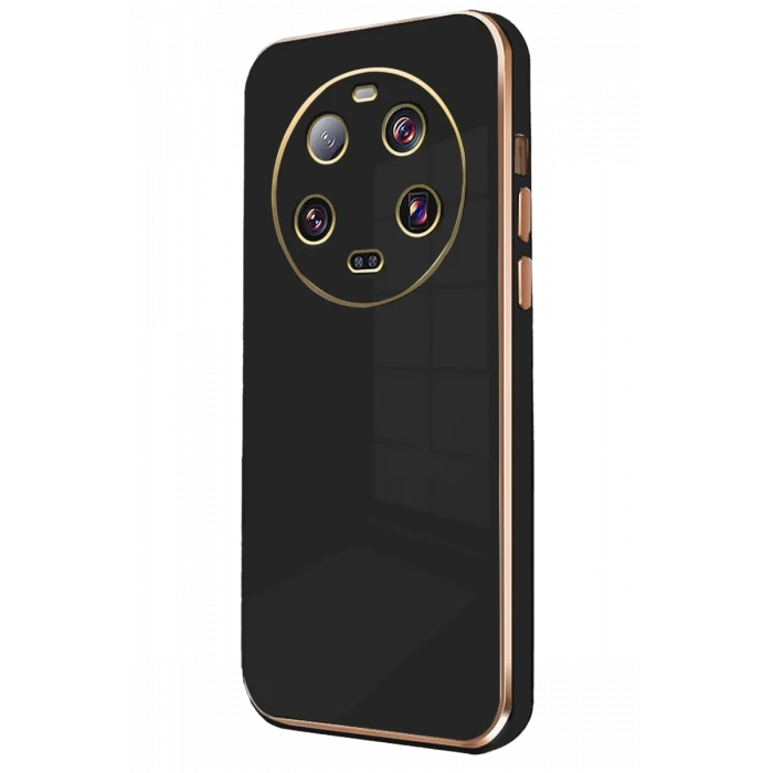 Newface Xiaomi Mi 14 Ultra Kılıf Volet Silikon - Siyah