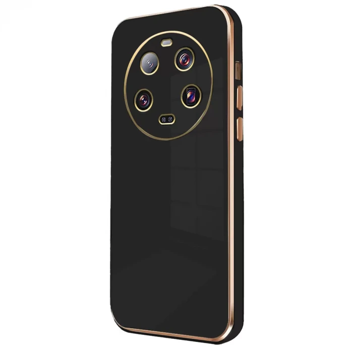 Newface Xiaomi Mi 14 Ultra Kılıf Volet Silikon - Siyah
