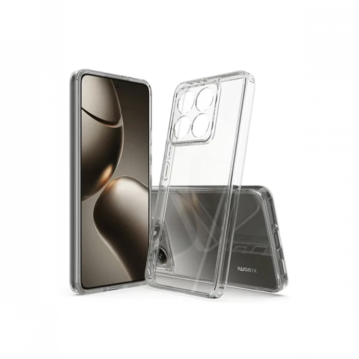 Newface Xiaomi Mi 14T Kılıf Lüx Şeffaf Silikon