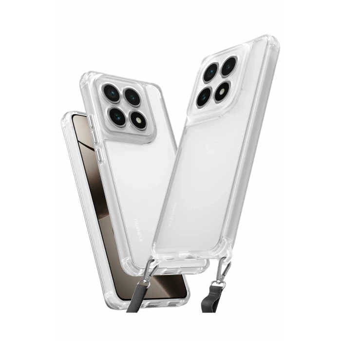 Newface Xiaomi Mi 14T Kılıf Penta Silikon Kılıf - Şeffaf
