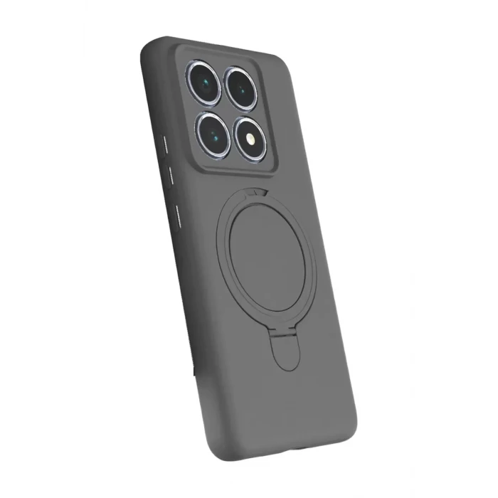 Newface Xiaomi Mi 14T Pro Regal Magsafe Standlı Kapak - Titan Gri
