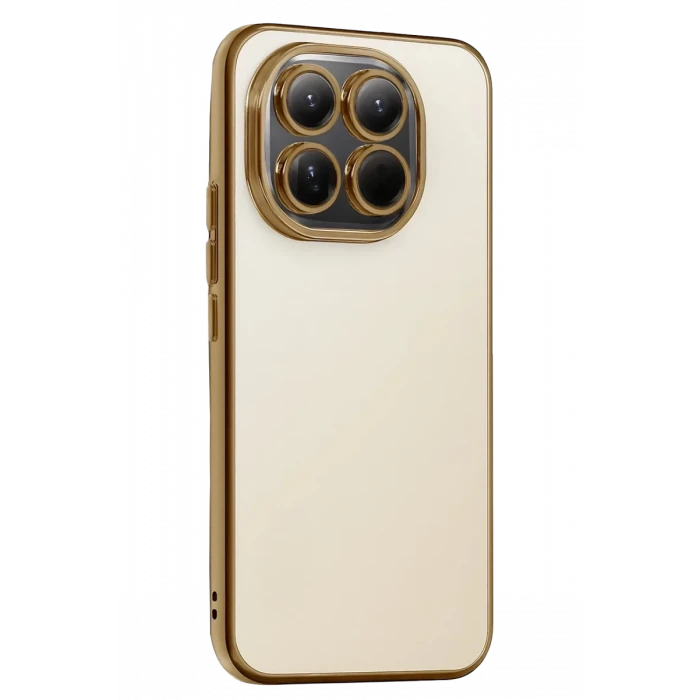 Newface Xiaomi Mi 15 Razer Lensli Silikon - Gold