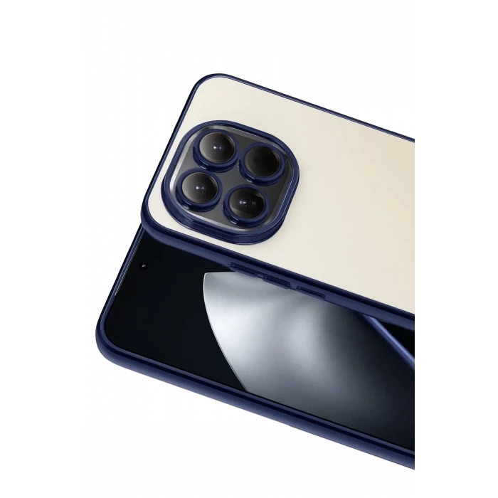 Newface Xiaomi Mi 15 Razer Lensli Silikon - Lacivert