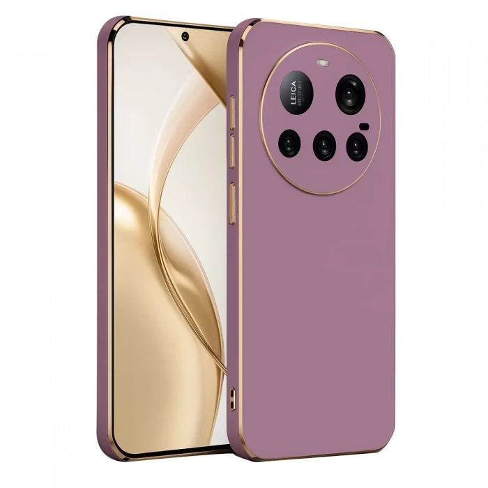Newface Xiaomi Mi 15 Ultra Kılıf Volet Silikon - Mor