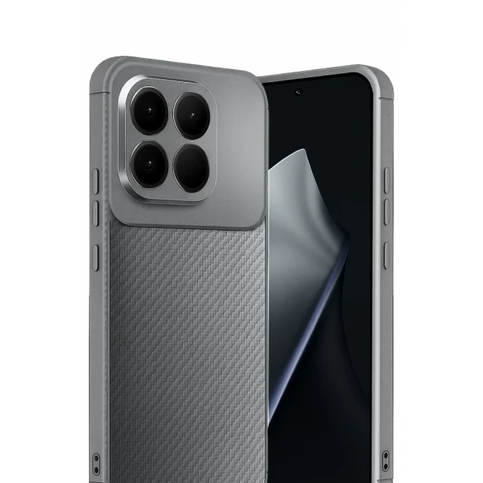 Newface Xiaomi Mi 15T Auto Focus Karbon Kapak - Gri