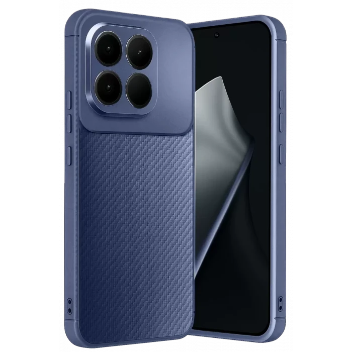 Newface Xiaomi Mi 15T Auto Focus Karbon Kapak - Lacivert