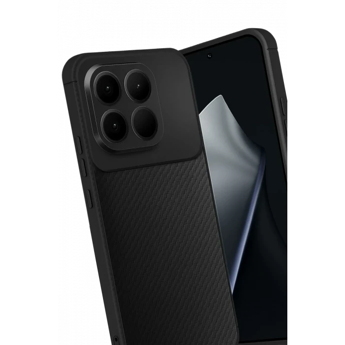 Newface Xiaomi Mi 15T Auto Focus Karbon Kapak - Siyah
