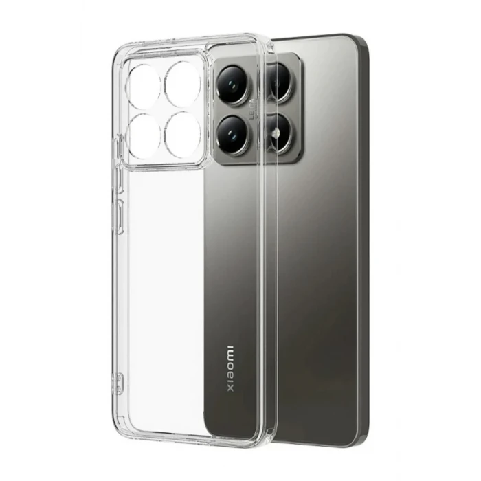 Newface Xiaomi Mi 15T Lüx Şeffaf Silikon - Şeffaf