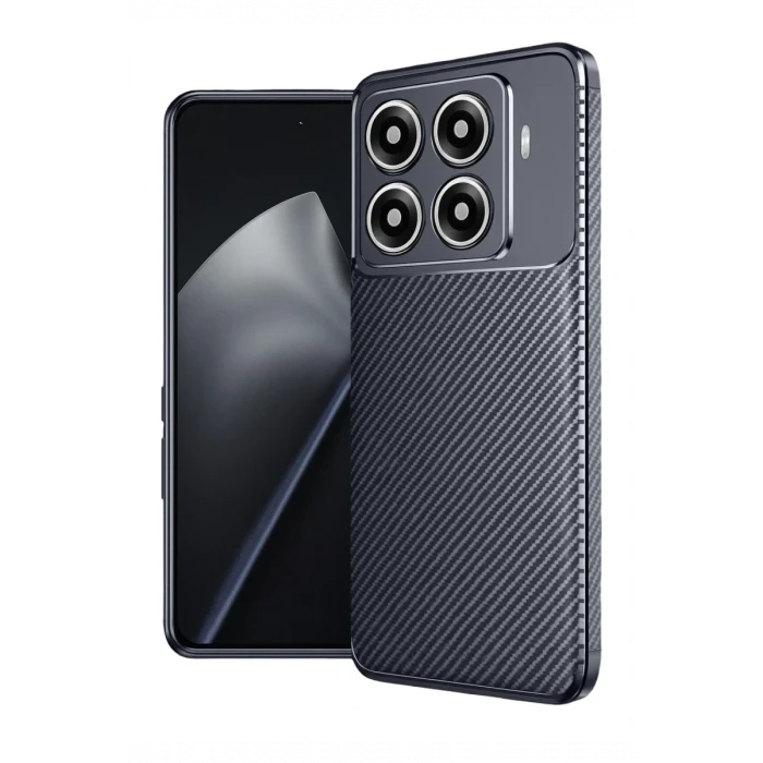 Newface Xiaomi Mi 15T Pro Auto Focus Karbon Kapak - Lacivert