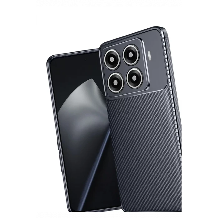 Newface Xiaomi Mi 15T Pro Auto Focus Karbon Kapak - Lacivert