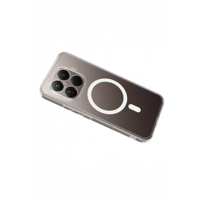 Newface Xiaomi Mi 15T Pro Combo Sert Şeffaf Magsafe Kapak - Şeffaf
