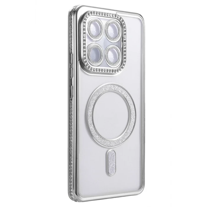 Newface Xiaomi Mi 15T Pro Joke Simli Magneticsafe Kılıf - Gümüş