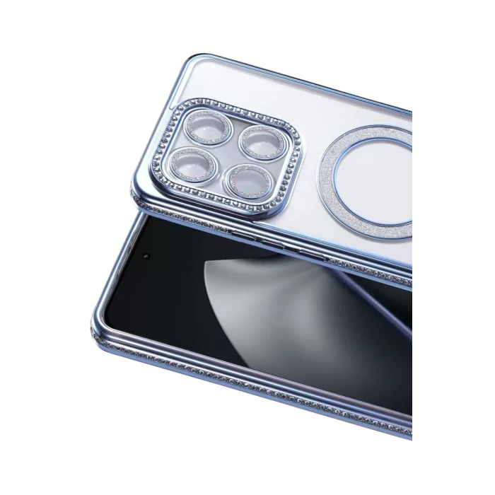 Newface Xiaomi Mi 15T Pro Joke Simli Magneticsafe Kılıf - Mavi