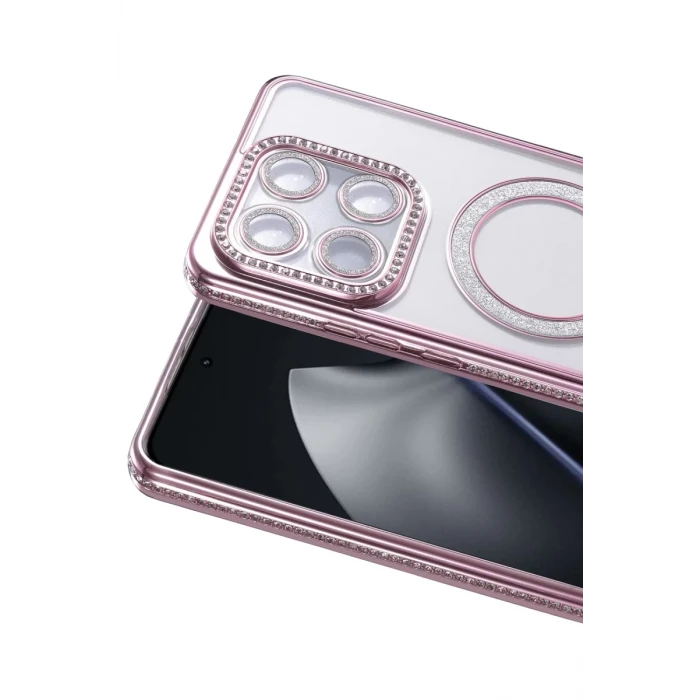 Newface Xiaomi Mi 15T Pro Joke Simli Magneticsafe Kılıf - Pembe