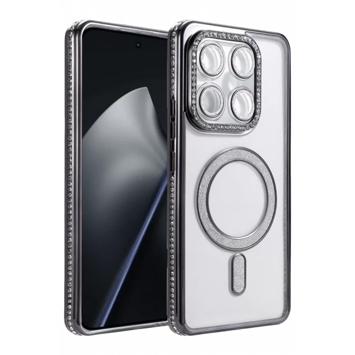 Newface Xiaomi Mi 15T Pro Joke Simli Magneticsafe Kılıf - Siyah