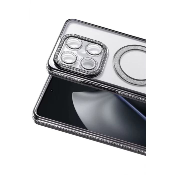 Newface Xiaomi Mi 15T Pro Joke Simli Magneticsafe Kılıf - Siyah