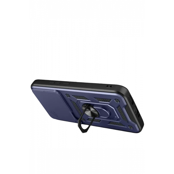 Newface Xiaomi Mi 15T Pro Pars Lens Yüzüklü Silikon - Lacivert