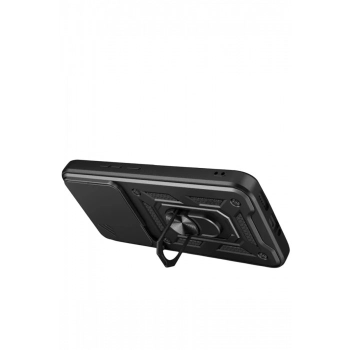 Newface Xiaomi Mi 15T Pro Pars Lens Yüzüklü Silikon - Siyah