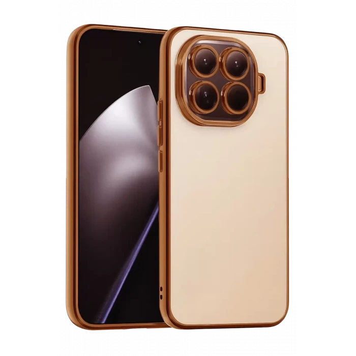 Newface Xiaomi Mi 15T Pro Razer Lensli Silikon - Çöl Titanyum