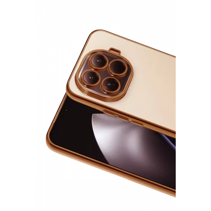 Newface Xiaomi Mi 15T Pro Razer Lensli Silikon - Çöl Titanyum