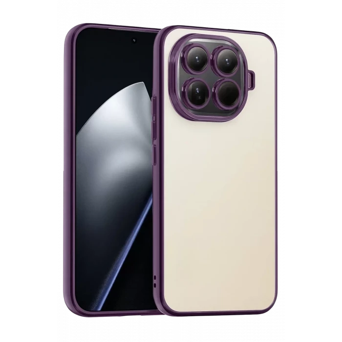 Newface Xiaomi Mi 15T Pro Razer Lensli Silikon - Mor