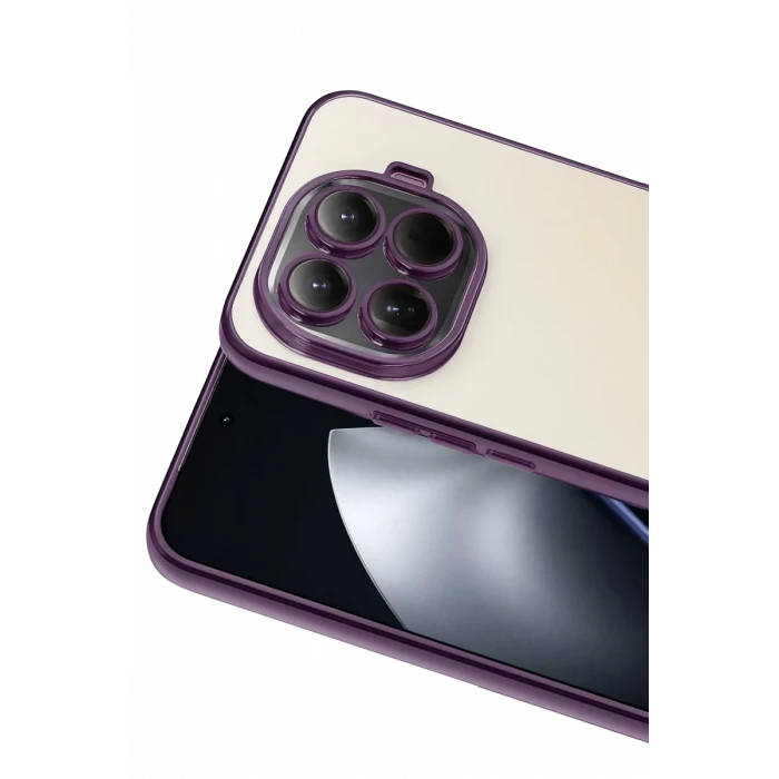 Newface Xiaomi Mi 15T Pro Razer Lensli Silikon - Mor