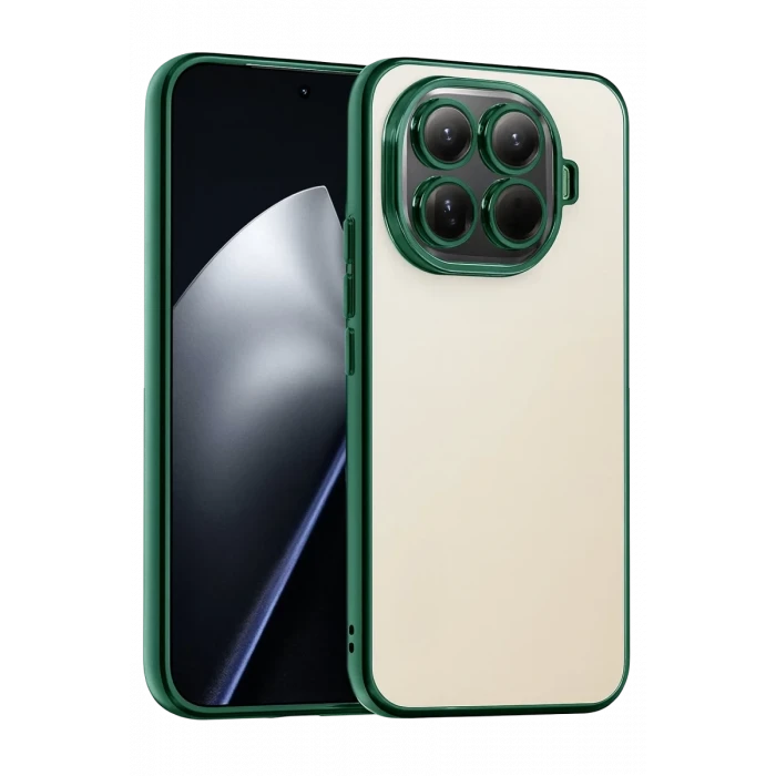 Newface Xiaomi Mi 15T Pro Razer Lensli Silikon - Yeşil
