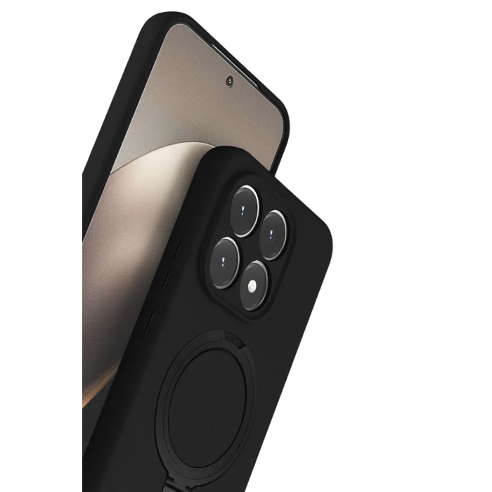 Newface Xiaomi Mi 15T Regal Magsafe Standlı Kapak - Siyah