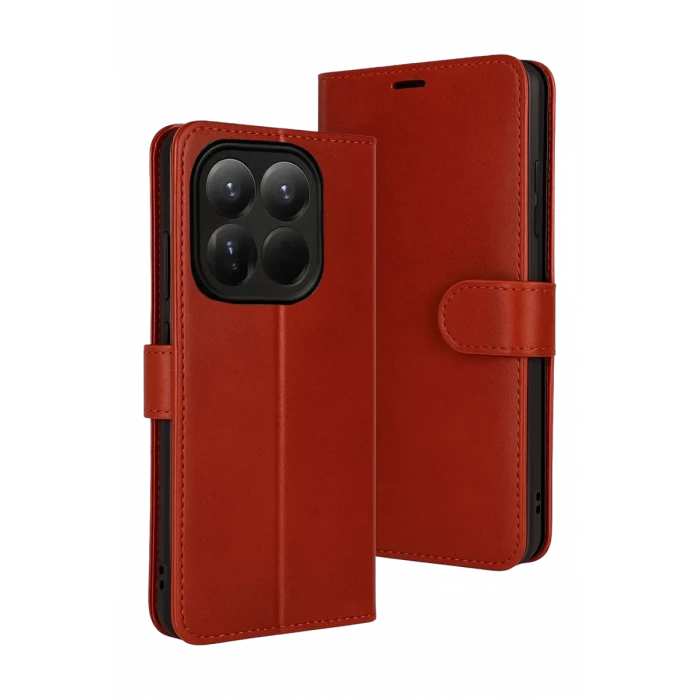 Newface Xiaomi Mi 15T Trend S Plus Kapaklı Kılıf - Kırmızı