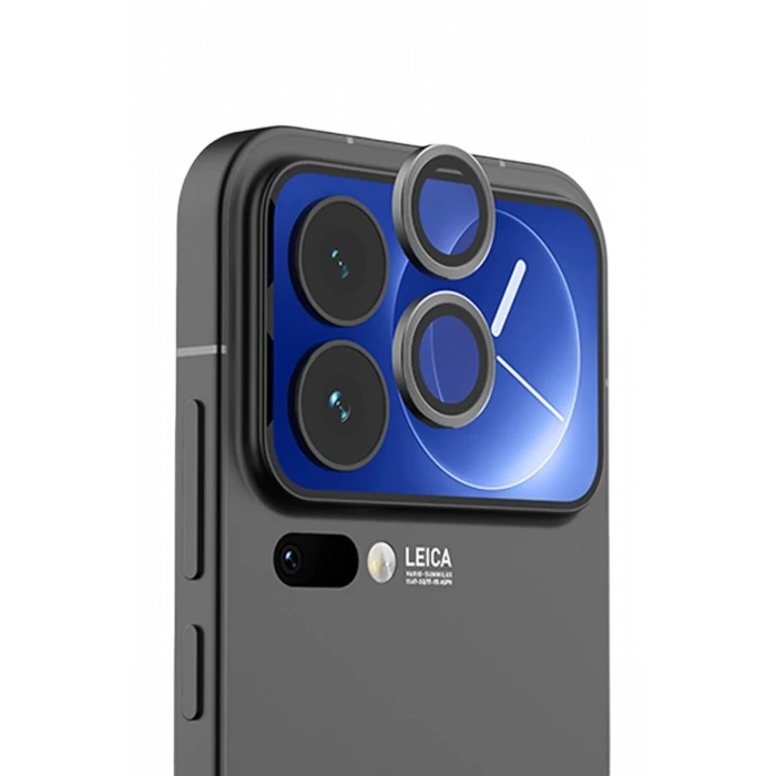 Newface Xiaomi Mi 17 Pro Raze Metal Kamera Lens - Siyah