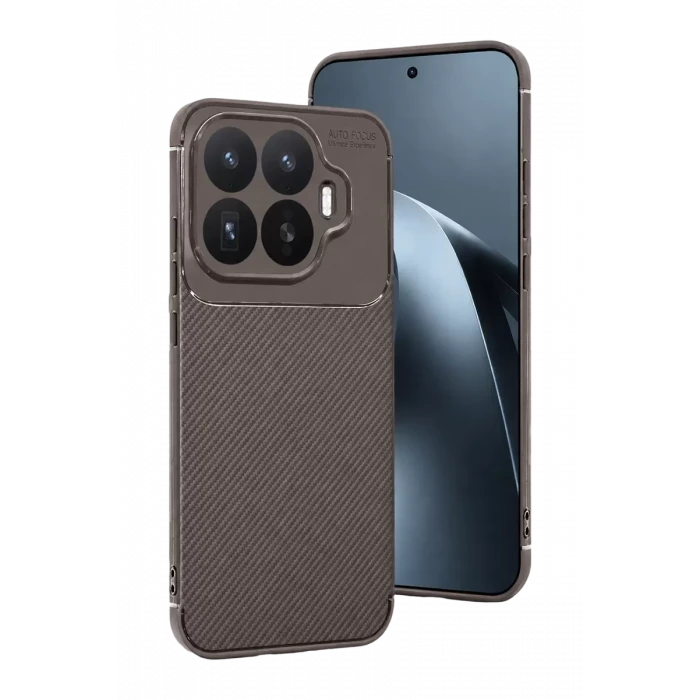 Newface Xiaomi Mi 17T Auto Focus Karbon Kapak - Gri
