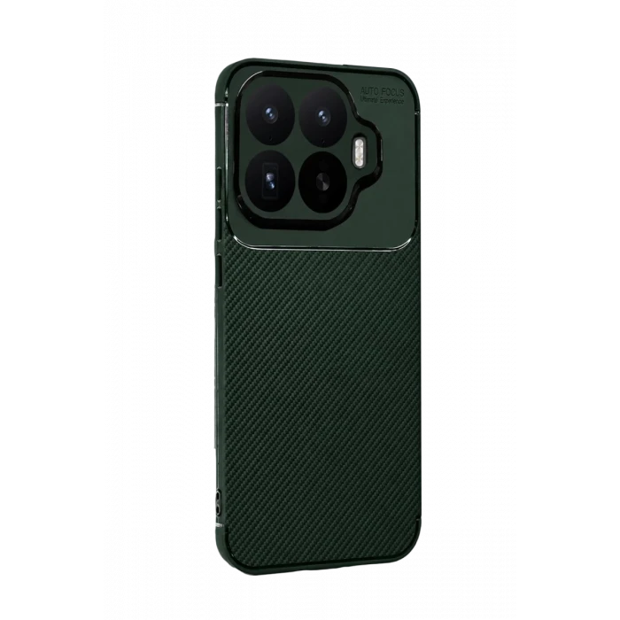 Newface Xiaomi Mi 17T Auto Focus Karbon Kapak - Koyu Yeşil