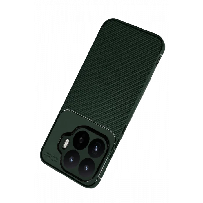 Newface Xiaomi Mi 17T Auto Focus Karbon Kapak - Koyu Yeşil