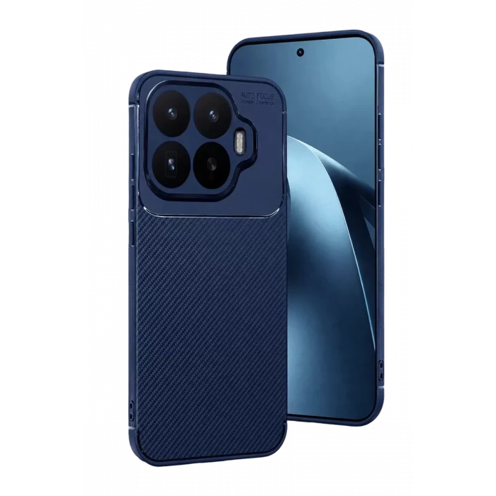 Newface Xiaomi Mi 17T Auto Focus Karbon Kapak - Lacivert