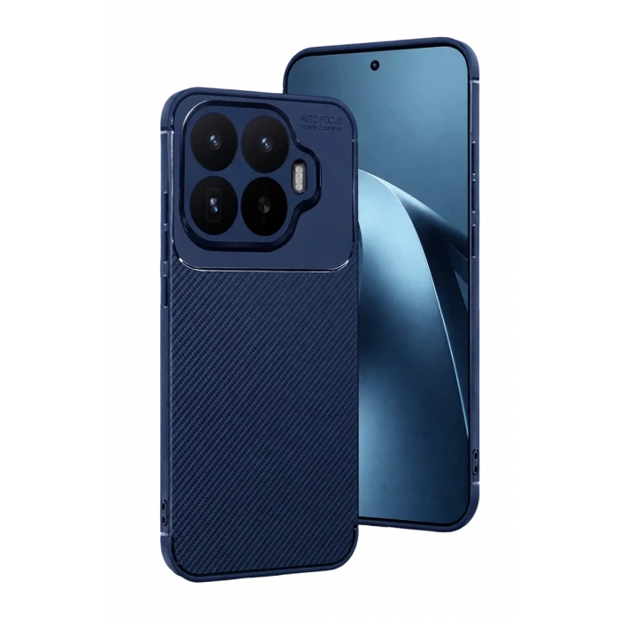 Newface Xiaomi Mi 17T Auto Focus Karbon Kapak - Lacivert