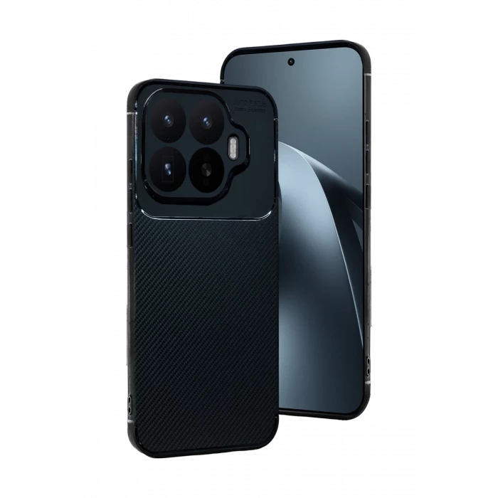 Newface Xiaomi Mi 17T Auto Focus Karbon Kapak - Siyah