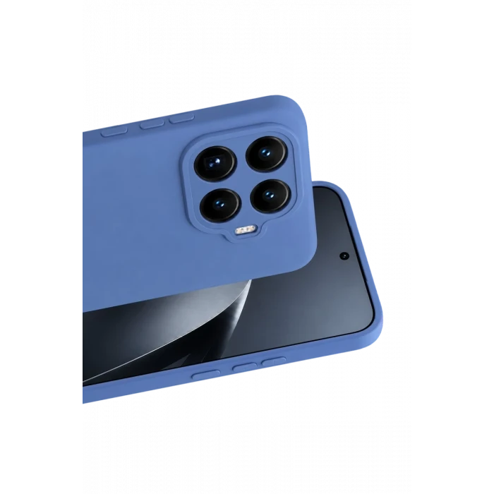 Newface Xiaomi Mi 17T Nano içi Kadife Silikon - Mavi