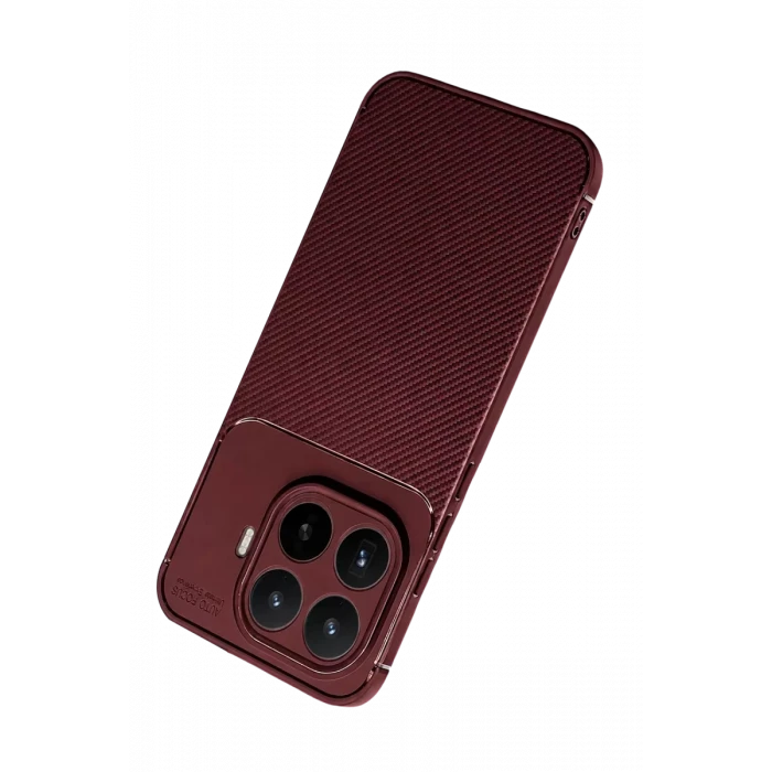Newface Xiaomi Mi 17T Pro Auto Focus Karbon Kapak - Bordo