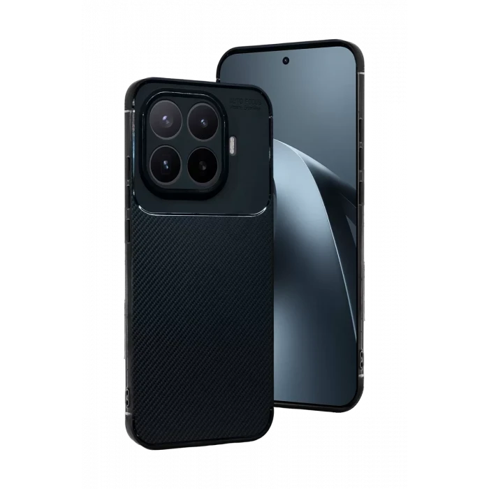 Newface Xiaomi Mi 17T Pro Auto Focus Karbon Kapak - Siyah
