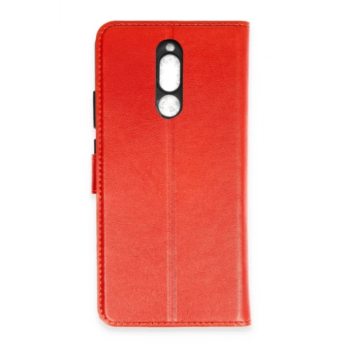 Newface Xiaomi Mi 8 Trend S Plus Kapaklı Kılıf - Kırmızı